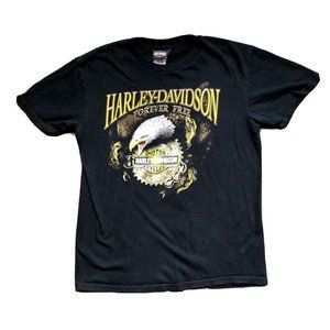Harley Davidson Laconia New Hampshire Motorcycles T Shirt Men’s Large